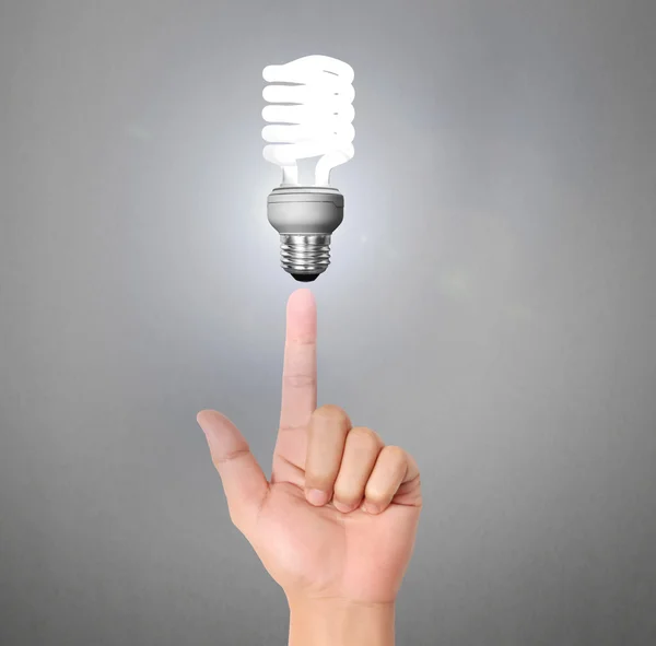 Ideas light bulb — Stock Photo, Image