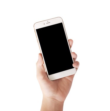 akıllı telefon elinde