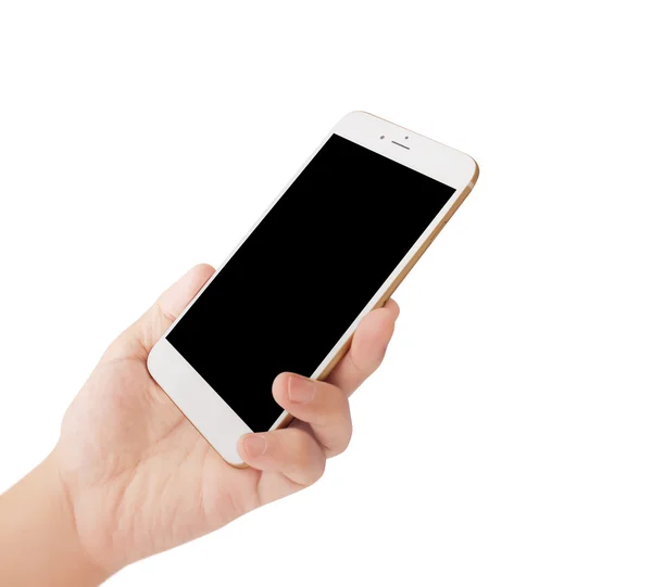 Smart telefon i handen — Stockfoto