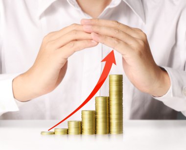 Tutan paralar grafik borsa