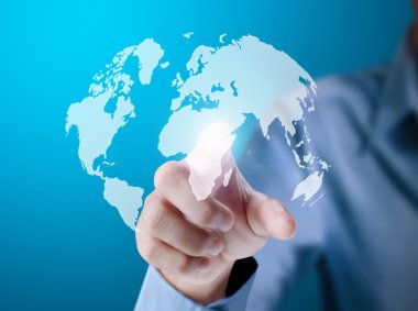 Smartphone Dokunmatik ekran sosyal ağ