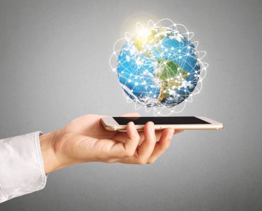 Smartphone Dokunmatik ekran sosyal ağ
