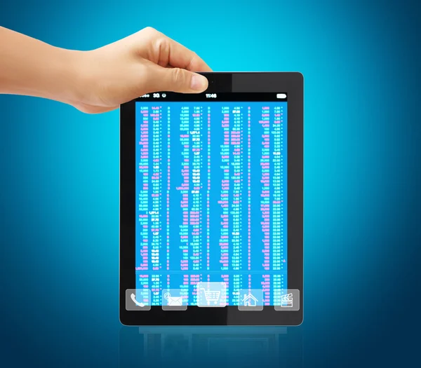 Touchscreen Tablet — Stock Photo, Image