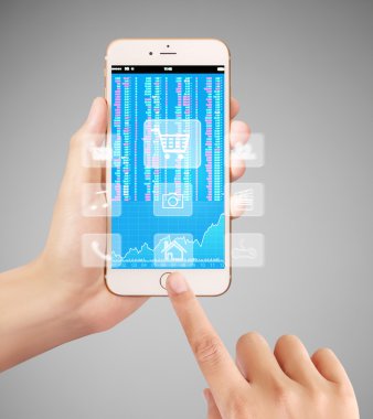 dokunmatik ekran smartphone