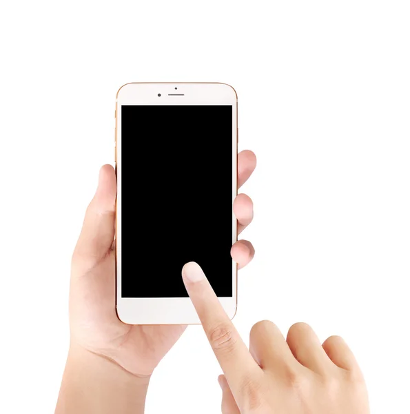 Smartphone tela sensível ao toque — Fotografia de Stock