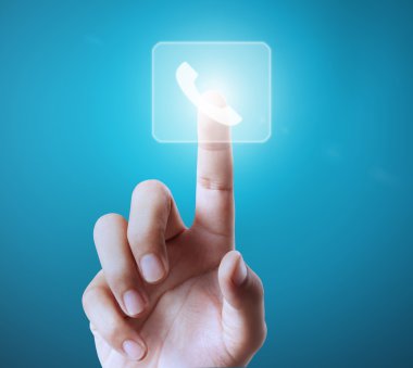 düğmeye atouch ekran arayüzü üzerinde 