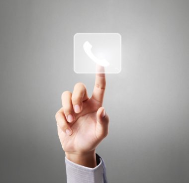 Modern sosyal düğmelere basarak