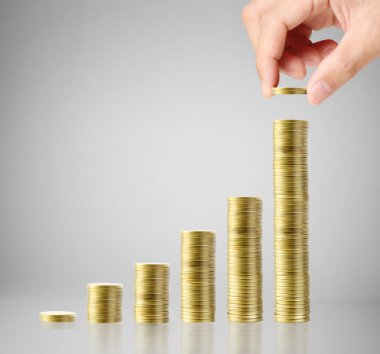 Sikke para koyarak el eller