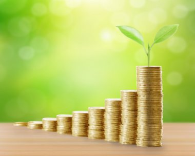 Madeni paralar borsa grafiği