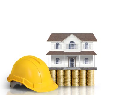 bir sikke üzerinde ev modeli