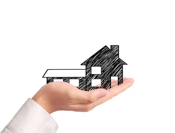 Holdingselskap som representerer eiendomsrett til bolig – stockfoto