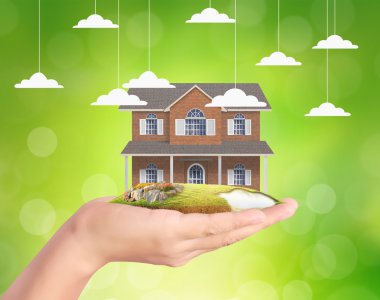 ev sahipliği temsil eden holding evi