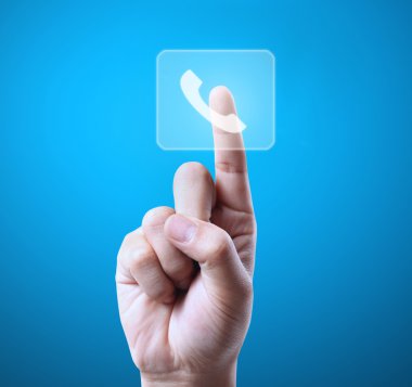 Modern sosyal düğmelere basarak