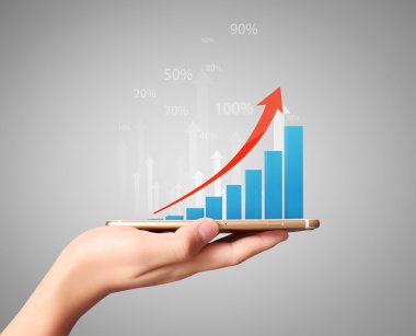 Elinizdeki akıllı telefona dokunun