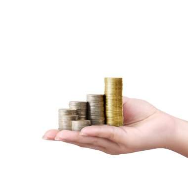 İnsan eli para para