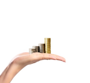 İnsan eli para para