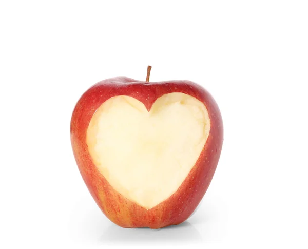 Apple on white background — Stock Photo, Image