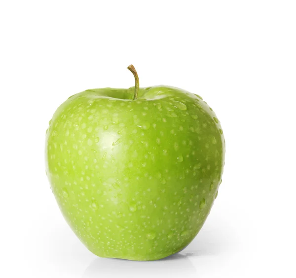 Apple op witte achtergrond — Stockfoto