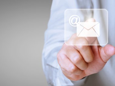 Modern sosyal düğmelere basarak