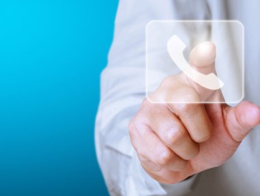 Modern sosyal düğmelere basarak