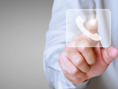 Modern sosyal düğmelere basarak