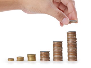 İnsan eli para para