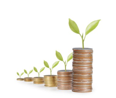  Madeni paralar borsa grafiği