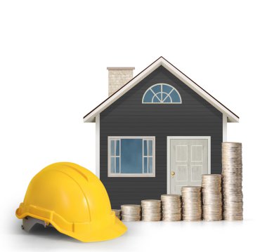 madeni para evden para mortgage konsepti