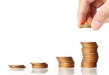 Sikke para koyarak el eller