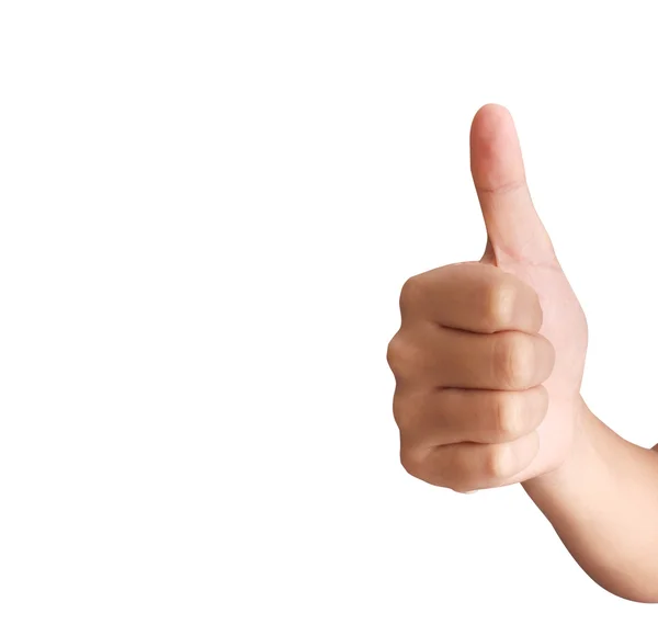  Başparmağını kaldır. 