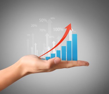 elden gelen mali grafik sembolleri ile nvestment kavramı 