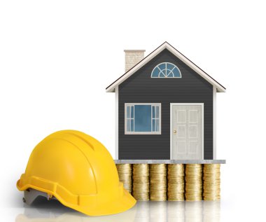 madeni para evden para mortgage konsepti