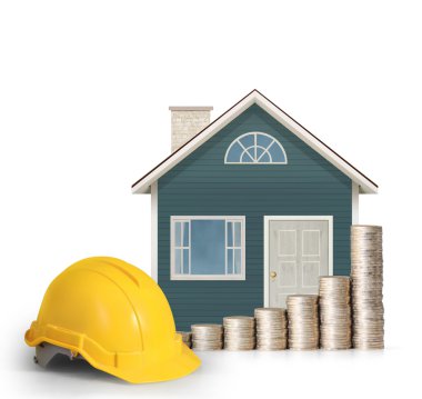 madeni para evden para mortgage konsepti