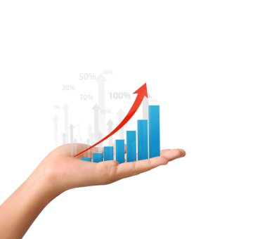 elden gelen mali grafik sembolleri ile nvestment kavramı 