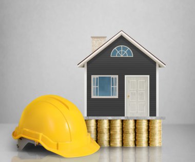 madeni para evden para mortgage konsepti