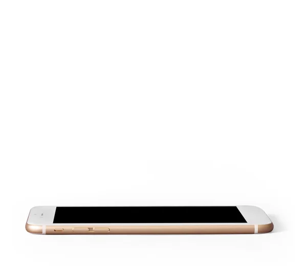 Téléphone portable avec écran blanc — Photo