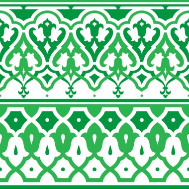 Arabic oriental ornament clipart