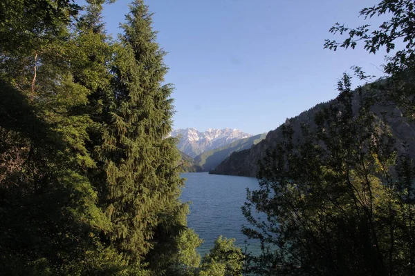 Lake Sary Chelek Nationaal Park Kirgizië — Stockfoto