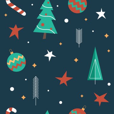 Basit, pırıl pırıl bir noel. Arkaplan duvar kağıtları, şablon dolguları, web sayfası arkaplanları, yüzey dokuları için kullanılabilir.