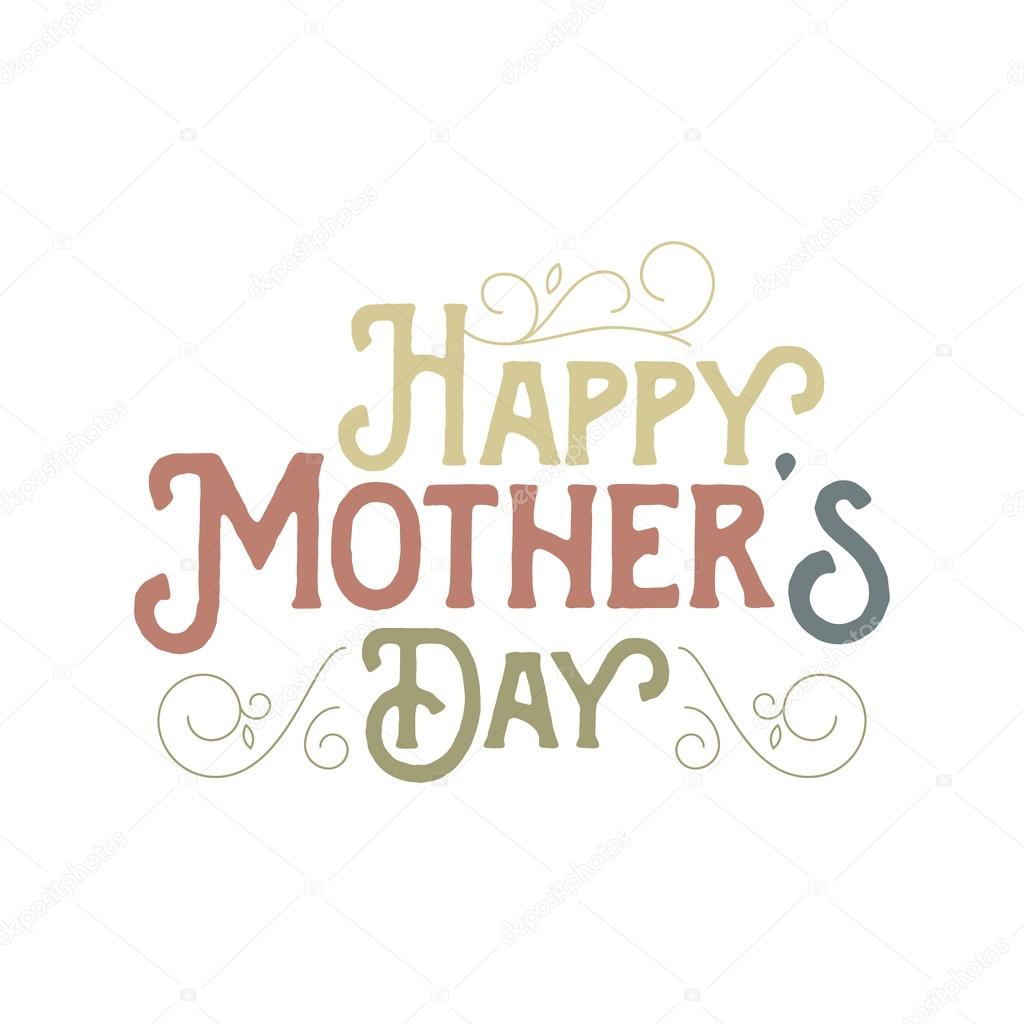 Happy mother's day background, vector eps10