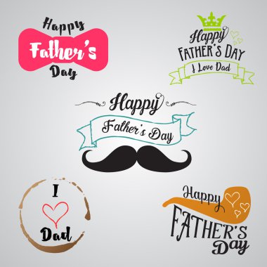 mutlu Babalar günü arka plan koleksiyonu