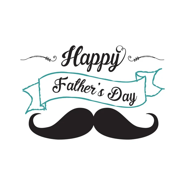 Happy fathers day background — Stock Vector