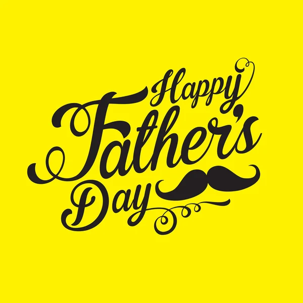 Happy fathers day background — Stock Vector