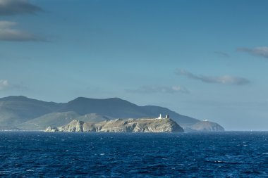 Ile de la Giraglia Cap Corse kuzey ucunda