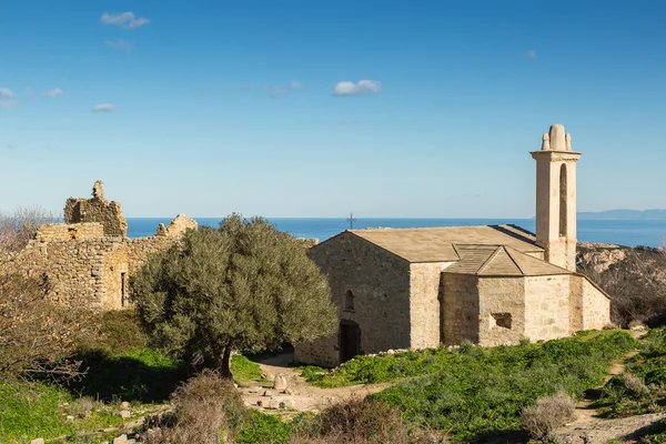 Villaggio abbandonato di Occi vicino Lumio in Corsica — Foto Stock