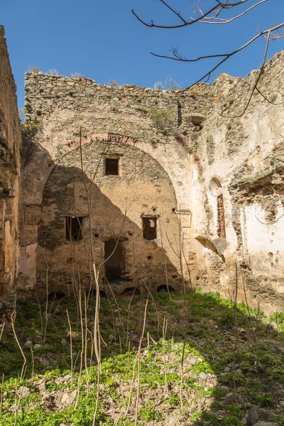 Klasztoru San Francescu w pobliżu Castifao na Korsyce — Zdjęcie stockowe