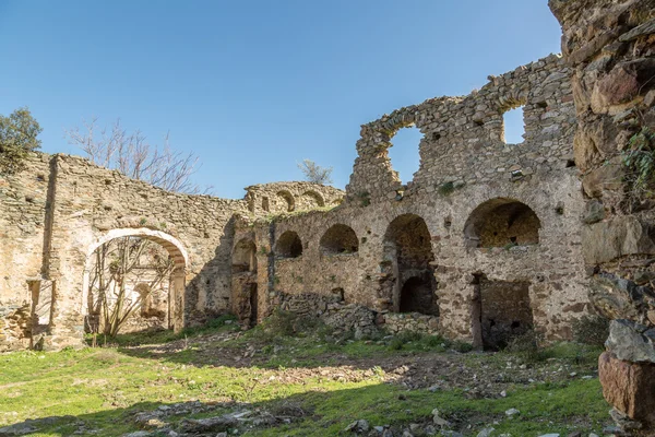 Klasztoru San Francescu w pobliżu Castifao na Korsyce — Zdjęcie stockowe