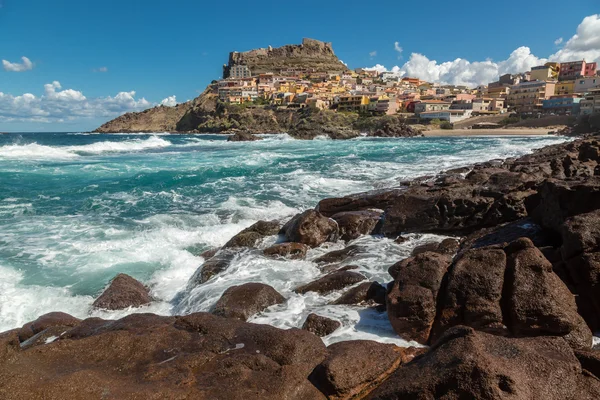 Castelsardo na północnym wybrzeżu Sardynii — Zdjęcie stockowe