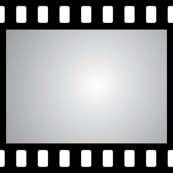 Metnin veya resmin için boşluklu vektör film şeridi
