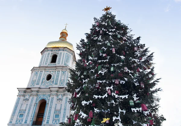 Christmas time in Kyiv photo — Stock Photo, Image